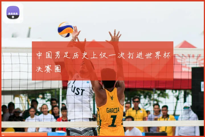 中国男足历史上仅一次打进世界杯决赛圈