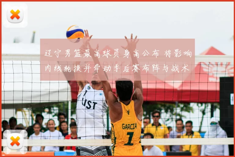 辽宁男篮最高球员身高公布 将影响内线轮换并牵动季后赛布阵与战术安排