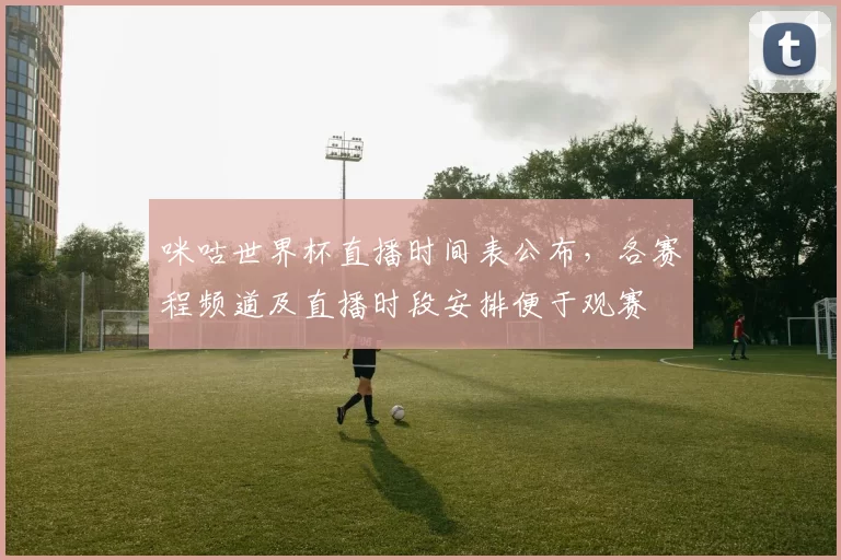 咪咕世界杯直播时间表公布，各赛程频道及直播时段安排便于观赛