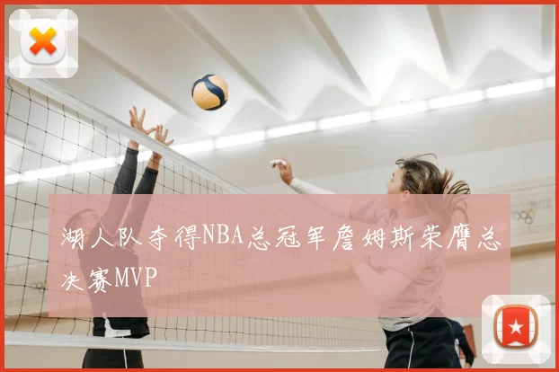 湖人队夺得NBA总冠军詹姆斯荣膺总决赛MVP